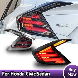 Car Lights For Honda 10th Civic Tail light Rear Tail Lamps LED Lights Tail Light Assembly DRL Sequential Turn Signal