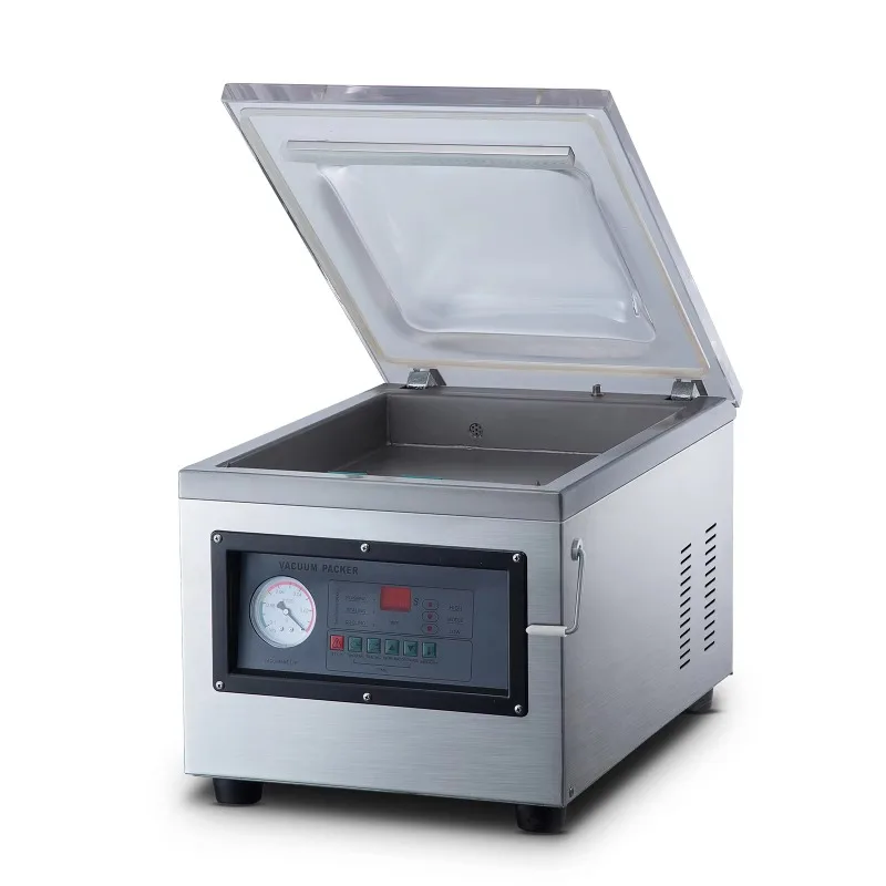 

Automatic Easy Use Table Top Vacuum Shrink Packaging Sealer Machine for Packing Plastic Aluminum Bags Small Business Household