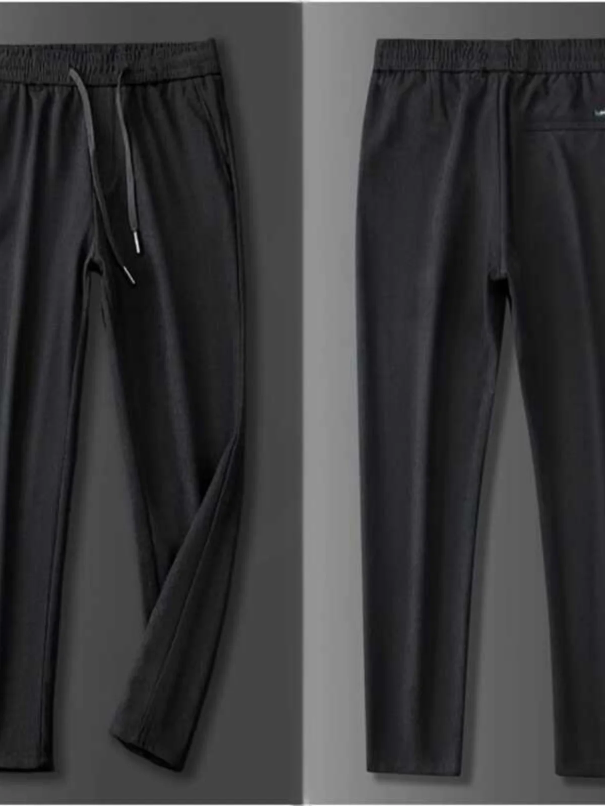 

Мужские повседневные длинные прямые брюки свободного покроя, вельветовые брюки, весенне-осенние винтажные спортивные штаны, модная брендовая этикетка, удаленная