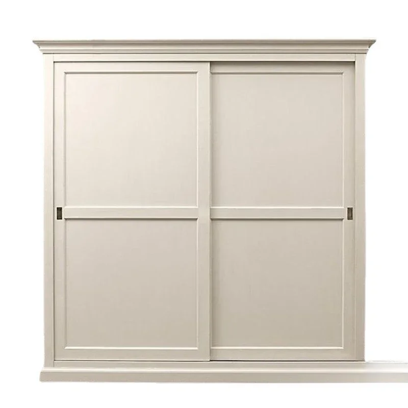 

Retro old solid wood carving flower wardrobe, American bedroom antique wardrobe furniture