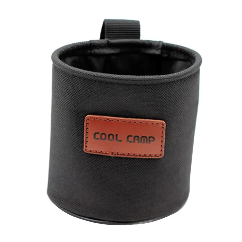 Oxford Bicycle Water Bottle Holder Mesh Bottom Cup Holder for Bike Handlebar Accessory for Outdoor Riding