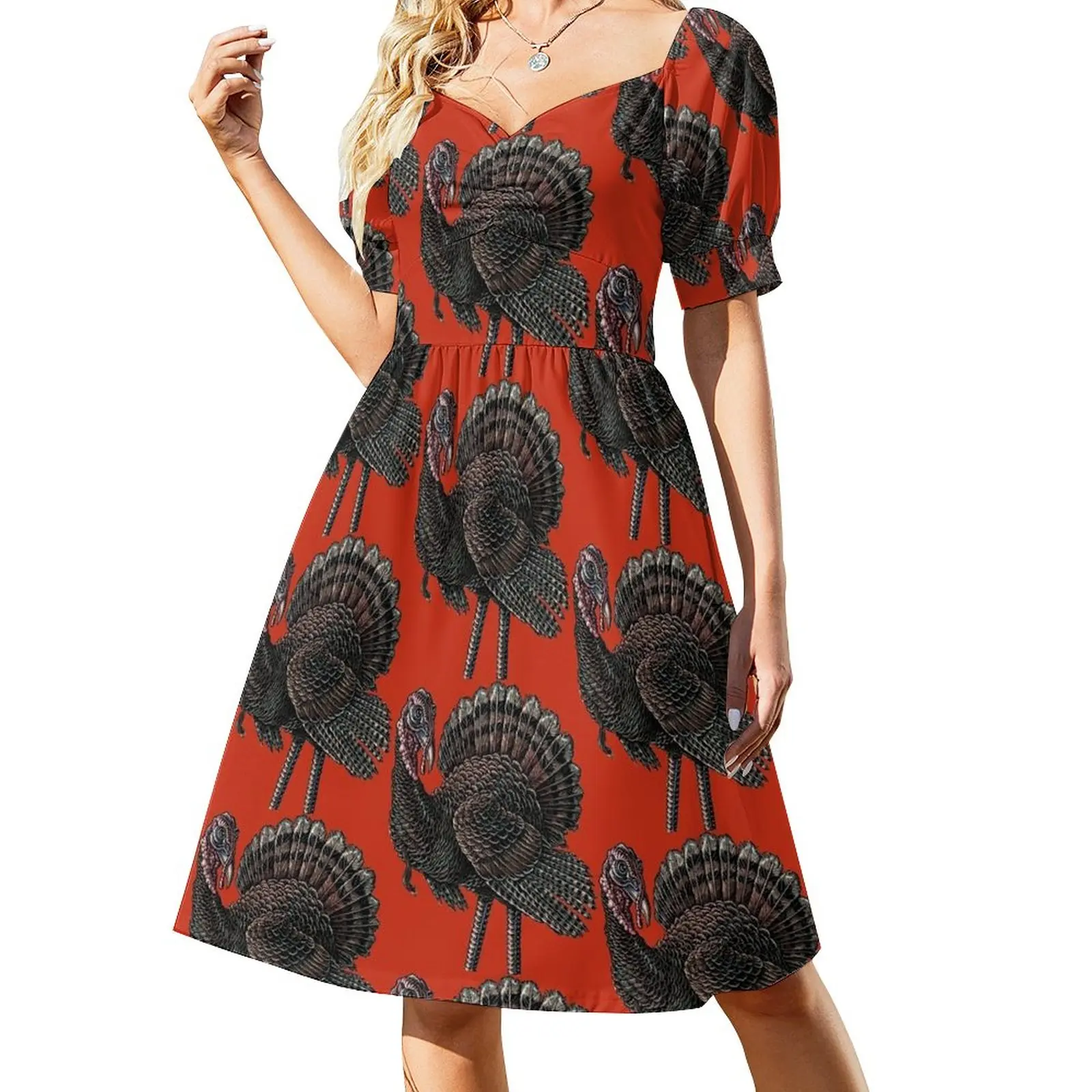 

Big Thanksgiving Turkey Dress fairy dress Women's summer long dress dresses for women 2023 luxury designer party