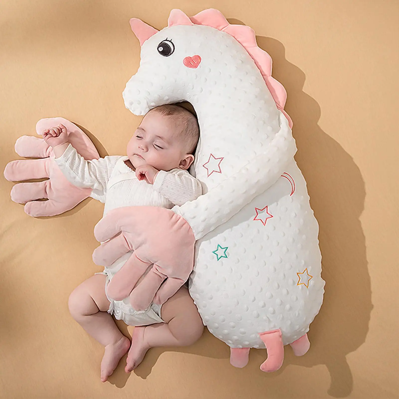 Baby Sleeping Pillow For Newborns Patting Doll With Soothing Palm Remote Control Electric Baby Hand Pillow Soothing Palm Patting