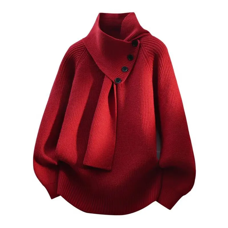 

Мужские пуловеры с меховым воротником, зимние, с заклепками, в стиле панк, приталенные, для ночного клуба, альтернативные, молодежные, стильные, уникальные, трендовые, эстетичные, в стиле OL