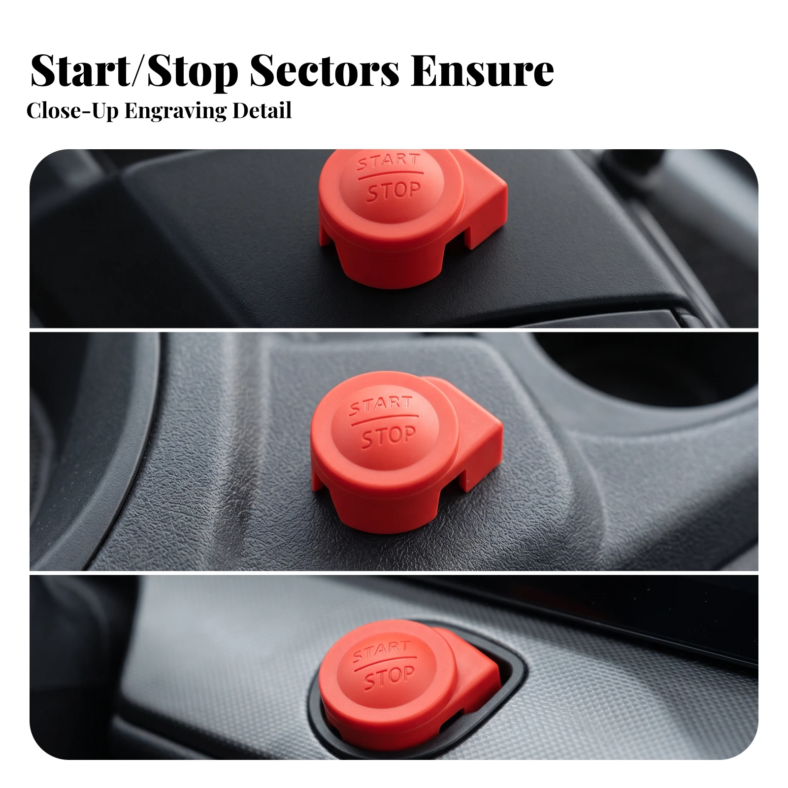 start/stop Button Switch Cover Compatible on-off Button Cover Part Flexible Compact for Riders, Marine Console
