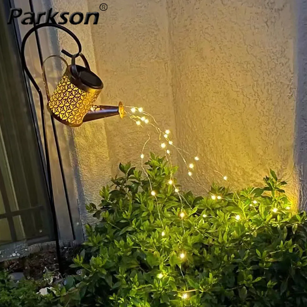 

Watering Can LED Solar Light Hanging Waterfall Lamp LED Solar Lights Waterproof IP65 Outdoor Garden Lawn Street Decoration Lamps