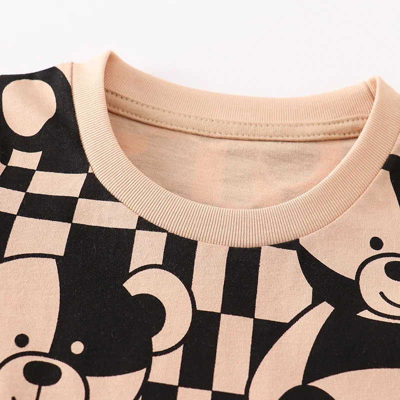 2023 sommer Kinder Jungen T-shirts Cartoon Gedruckt Kurzarm Dünne Baumwolle Baby Jungen Shirts Oansatz Vielseitig Kinder Jungen Tops – Detail 3
