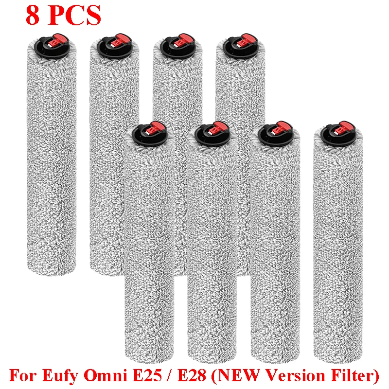 Accessoires Voor (Eufy Omni E25 / E28) Stofzuiger Hoofdrol Zijborstel Roller Mop Doek Stofzak Filter Reinigingsborstel