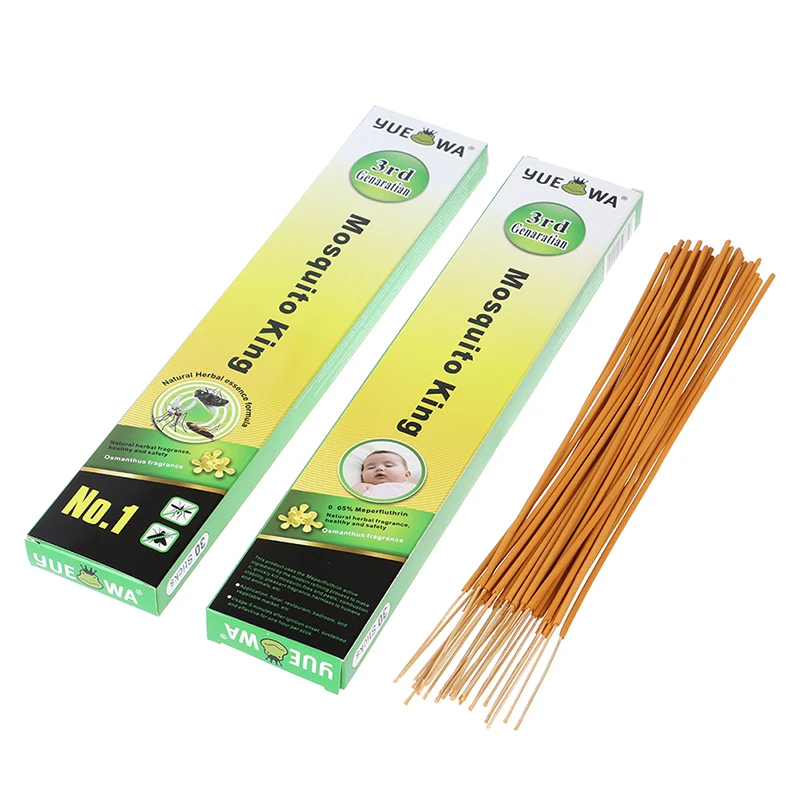 1Box Osmanthus flavour Repellent Mosquito Sticks Outdoor Camping Mosquito Killer