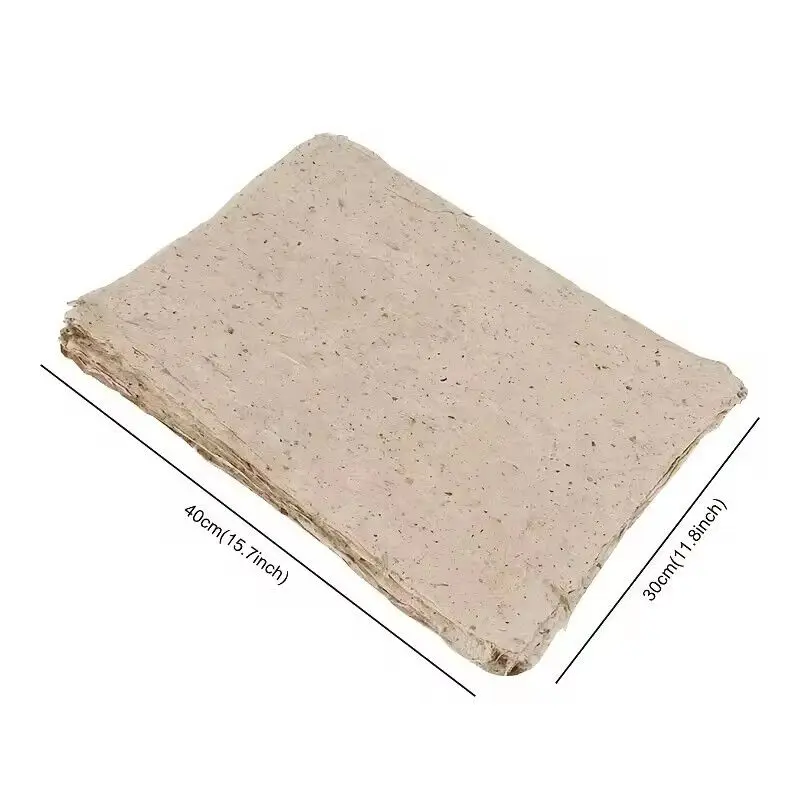 50 Sheets Mulberry Paper Sheets Journal Planner Collage Background Paper Craft Painting Papers for Scrapbooking Painting 30x40cm