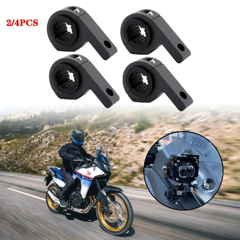

For Light Mount For Honda XL750 XL 750 Transalp 750 2023 2024 Motorcycle LED Headlight Clamps Brackets Tube Clamp Mount Kit