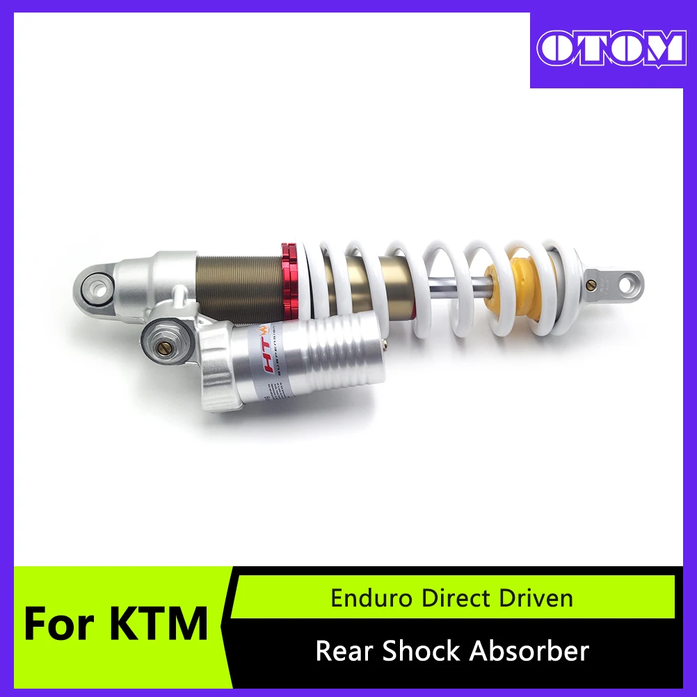 Motorcycle Rear Shock Absorber Suspension Damping Spring Enduro Direct Driven For KTM EXC150 250 300 EXCF450 XCW125 XCFW500 2023