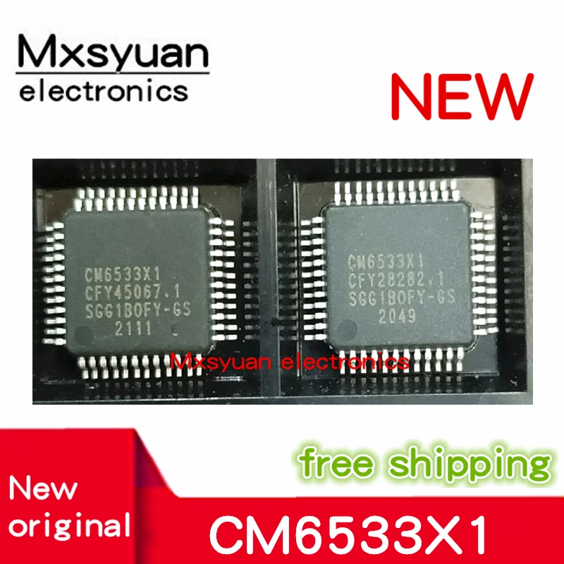 

2PCS/LOT CM6533X1 USB audio chip CM6533 chip LQFP48 new original chip