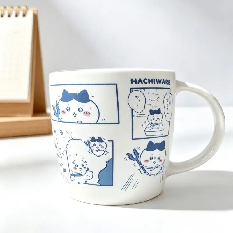 Jikikawa Cute Cartoon New Comic Character Mug Kawaii ceramic cups, nice tea cups, coffee cups Best friend's matching style