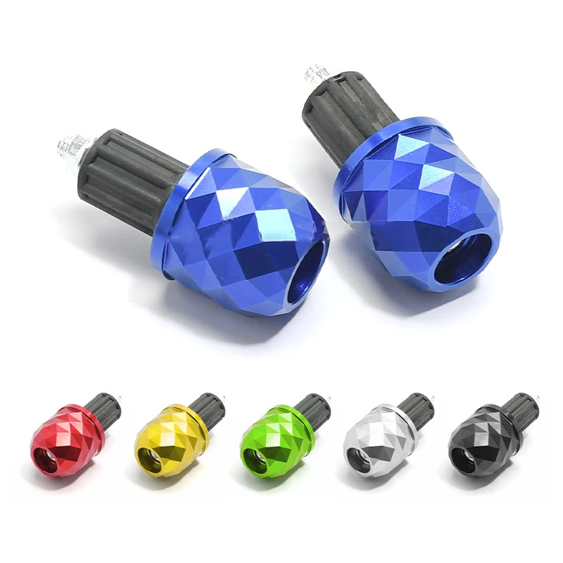 

7/8" 22mm Motorcycle Handlebar End Grips Cap Weight Balanced Plug for Suzuki GSX1400 GSXR600 GSXR 750 600 Bandit 650 1250S GW250