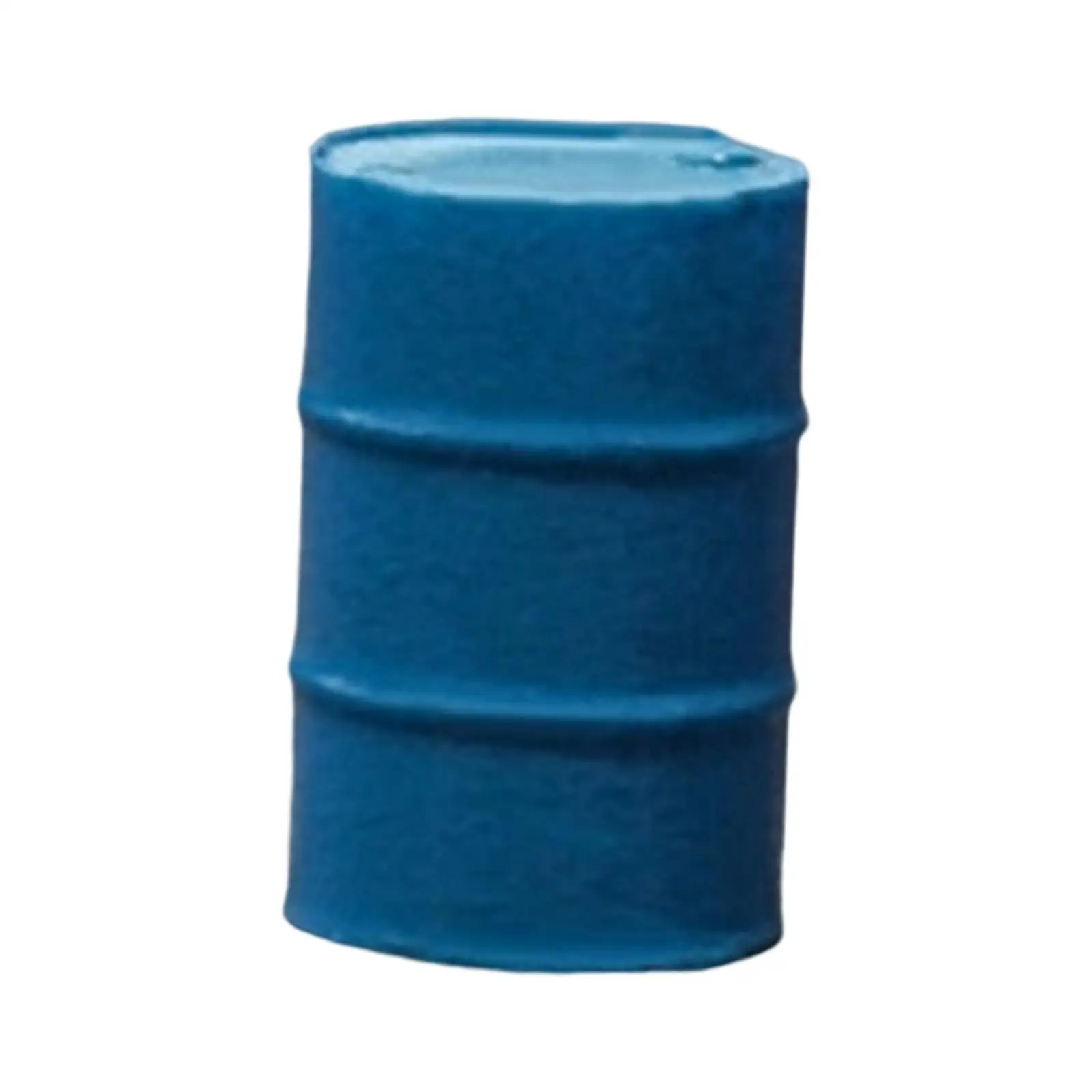 

Hand Painted 1/64 Miniature Oil Barrel Figures Resin Model Collectible Toy for Train Vehicle Layout Display