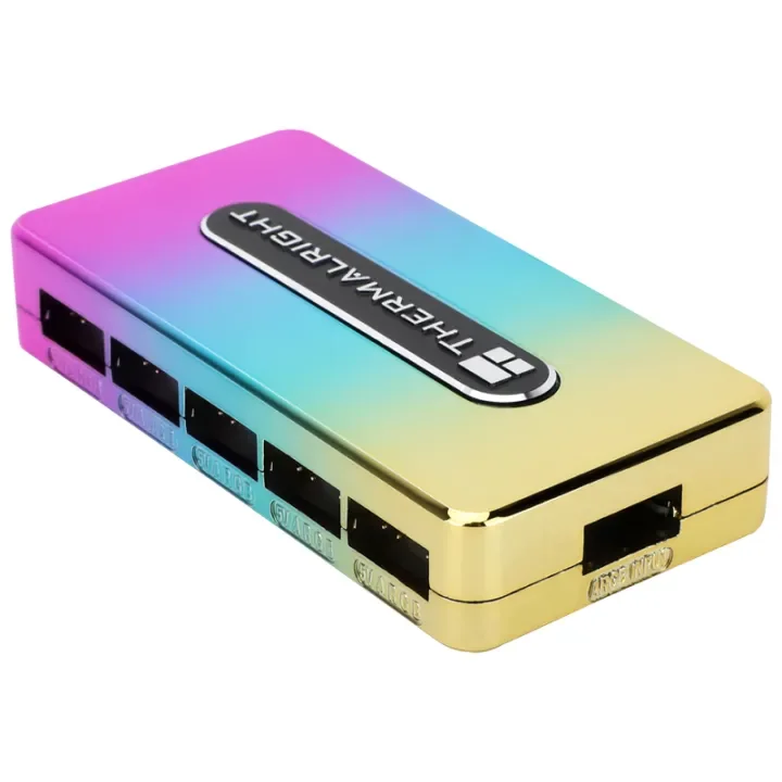 Thermalright TL-ARGB HUB Controller REV.A 10 port ARGB Lighting Hub SATA powered ARGB signal sync