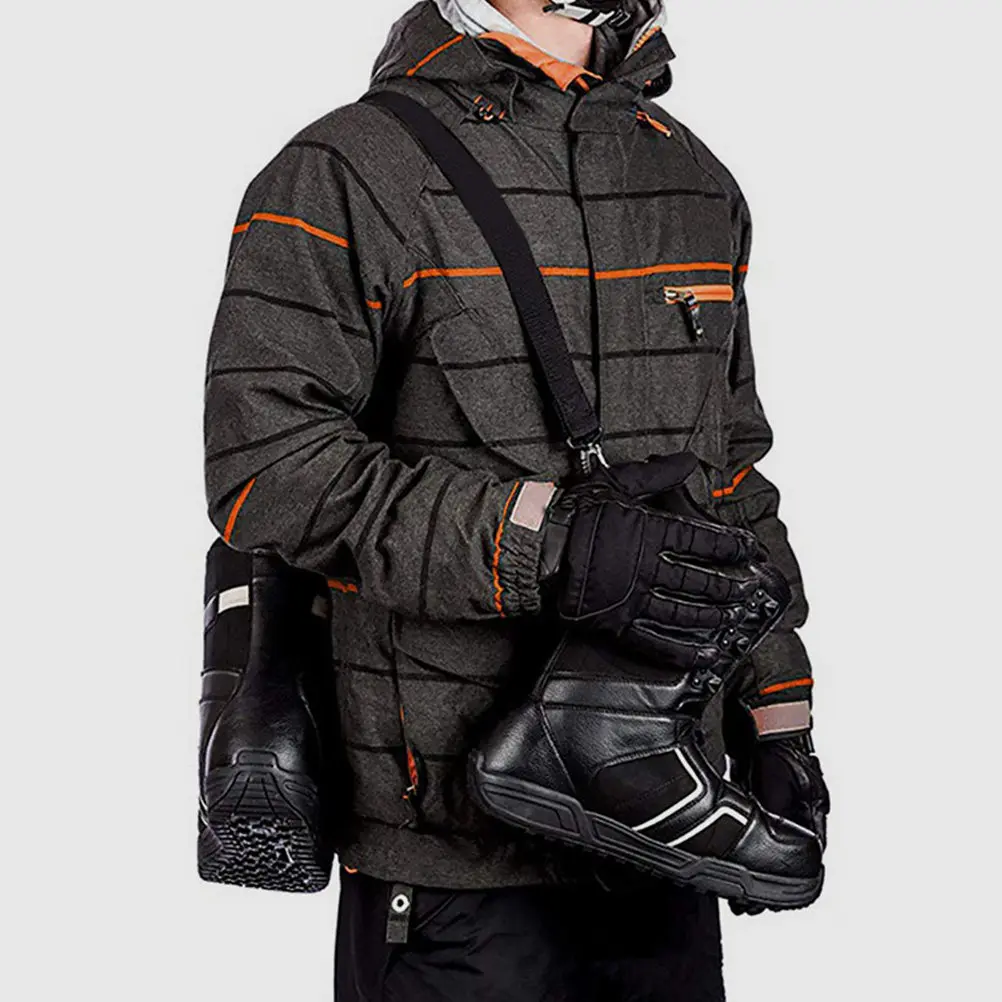 

2 шт. Ремни для переноски лыжных ботинок, легкие нейлоновые регулируемые портативные ремни для активного отдыха, для катания на коньках, для сноуборда