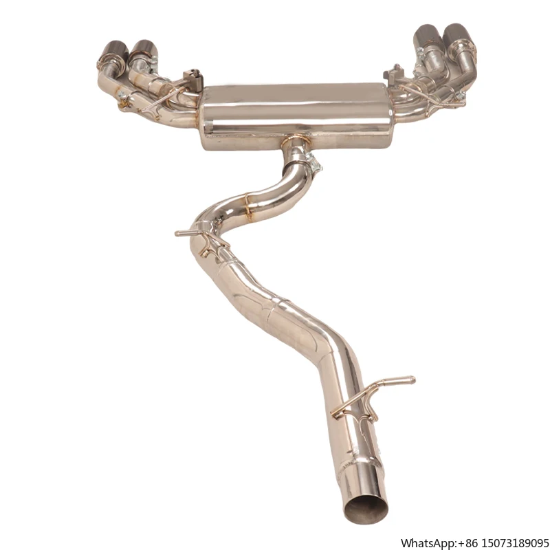 

High-Performance Catback Exhaust System for S3 2.0T Valvetronic Valve Stainless Steel Muffler 304 Surface