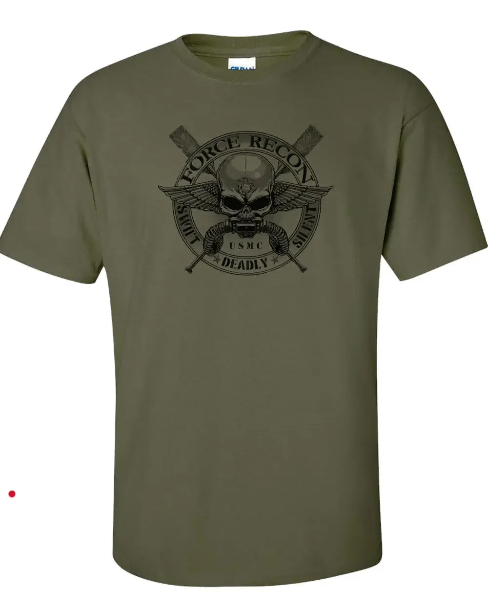 US Marine Corps Recon Force Military T-Shirt 100% Cotton O-Neck Summer Short Sleeve Casual Mens T-shirt Size S-3XL