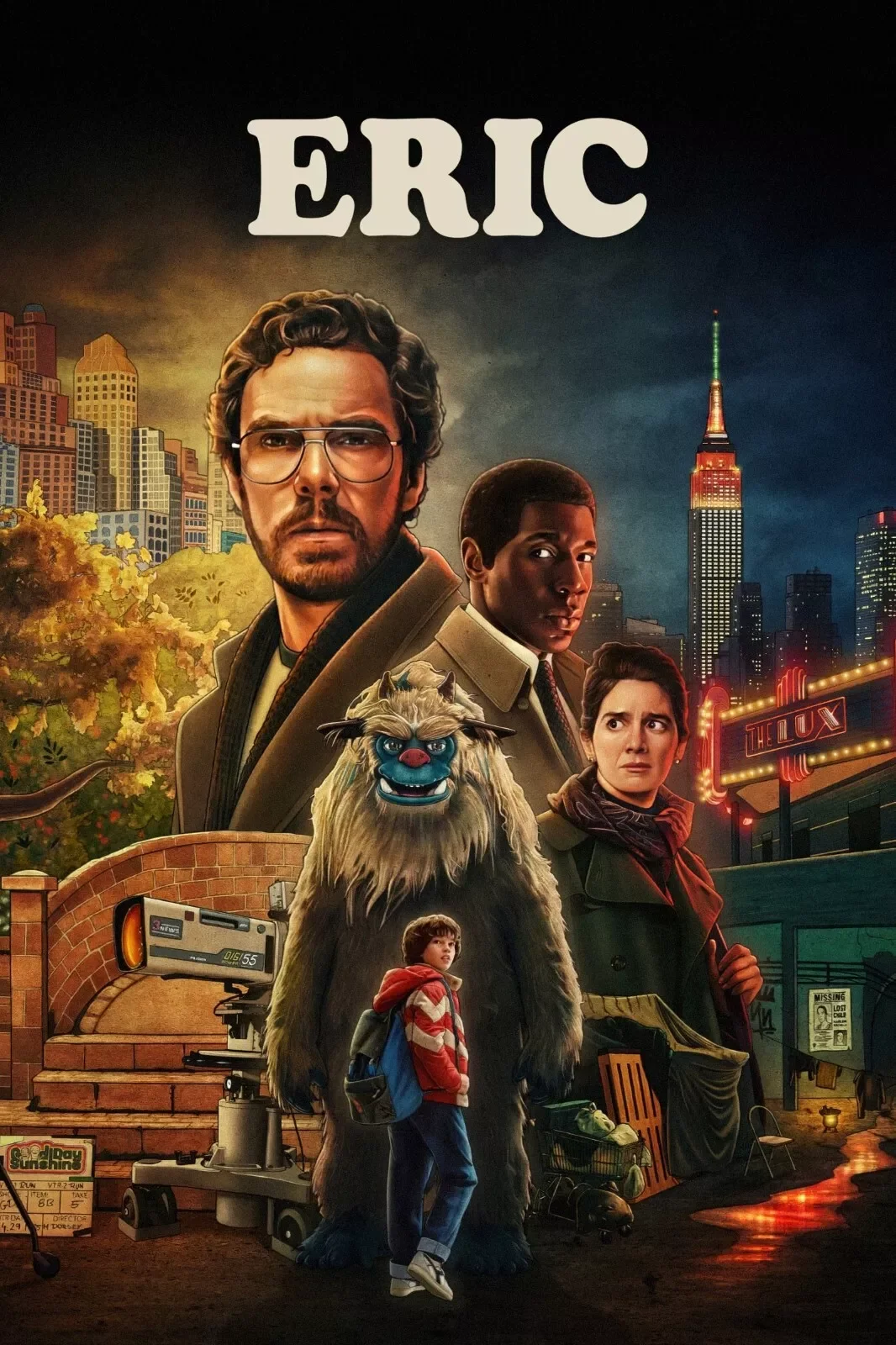 

Eric 2024 Movie Art Film Print Silk Poster Home Wall Decor
