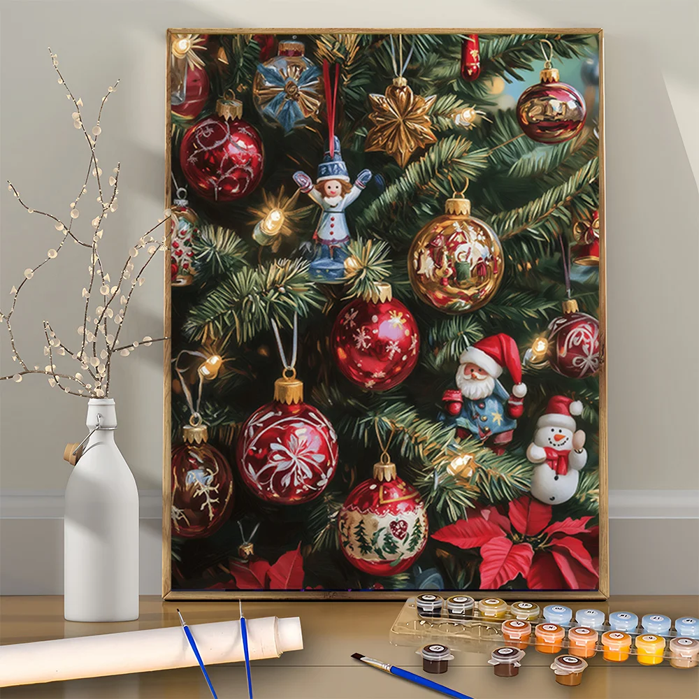 

1pc frameless Professional Art Use, 1pc Paint by Numbers for & Suitable for Home Wall Decor - 16x20 Frameless Paint by Numbers K
