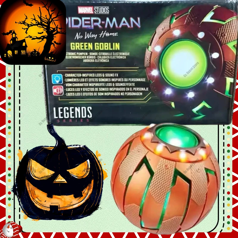 [En Existencia] Juguete de Venta Caliente, Marvel Legends, Spider-Man, Duende Verde, Calabaza, Regalo Coleccionable