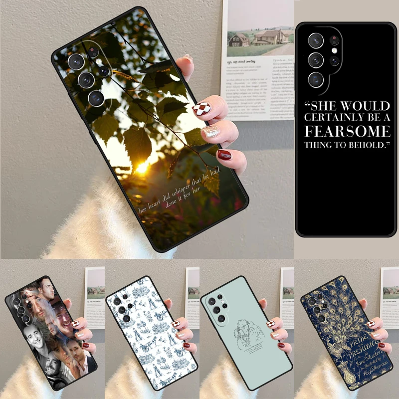 Pride And Prejudice TPU Phone Case For Samsung Galaxy note 10 pro S26 S25 S24 S23 S22 Ultra Plus S21 FE S20 Shockproof Cover