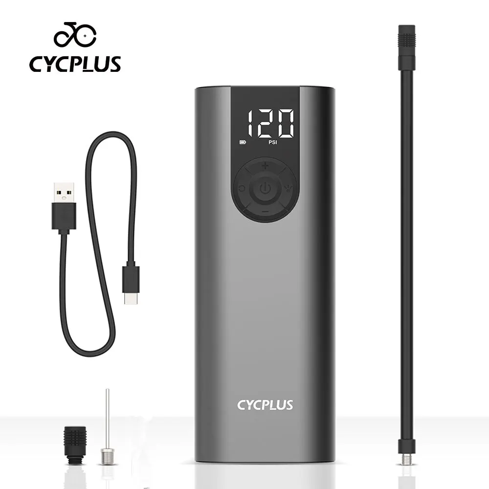 CYCPLUS A8 Air Compressor Electric Bicycle Pump for Car Inflator High Pressure Bike Accessories for Mtb Motorcycle Tyre Ball