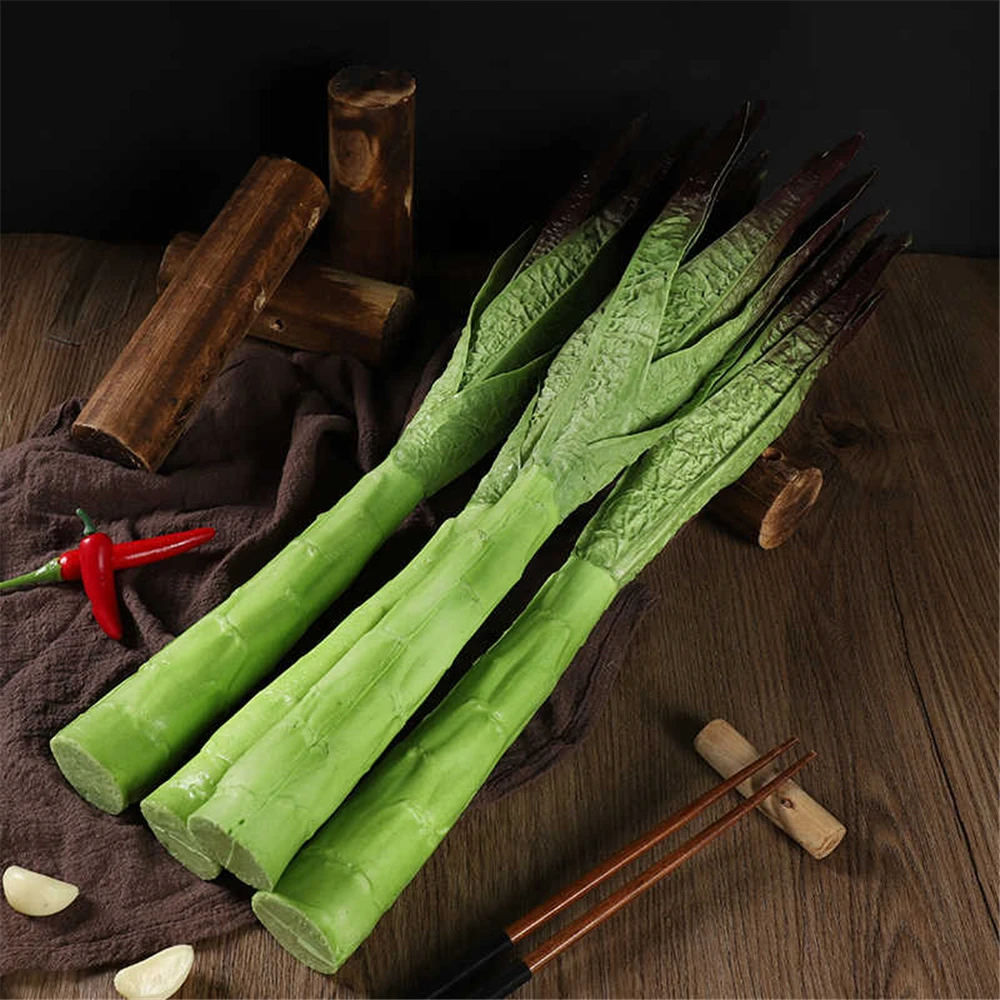 

artificial Vegetables Kitchen dining hall hotel restaurant store shop decoration simulation asparagus lettuce fake Vegetables