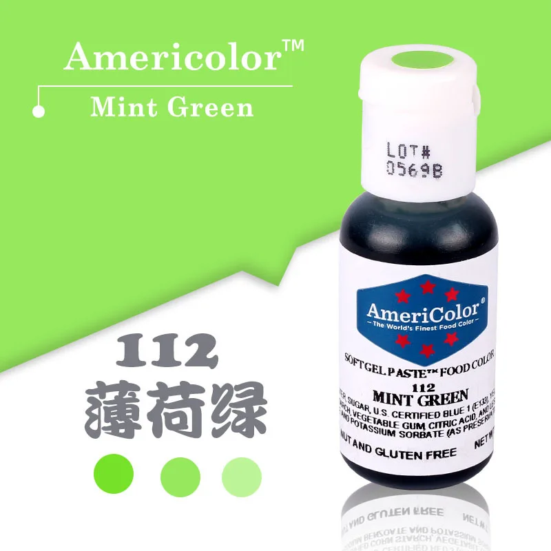Americolor 22 Farben Lebensmittelqualität Färbepigment Kristall Farbstoff Epoxidharz DIY Kerze Seife Färbung Handarbeit Kunsthandwerk Pigment