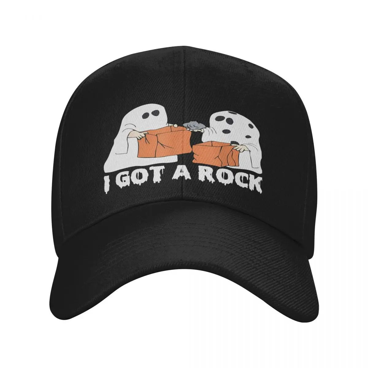 Funny Boo Ghost Scary I Got A Rock 1 Caps Women Hat Baseball Caps Caps For Men Summer 2024 Man Hat Baseball Cap