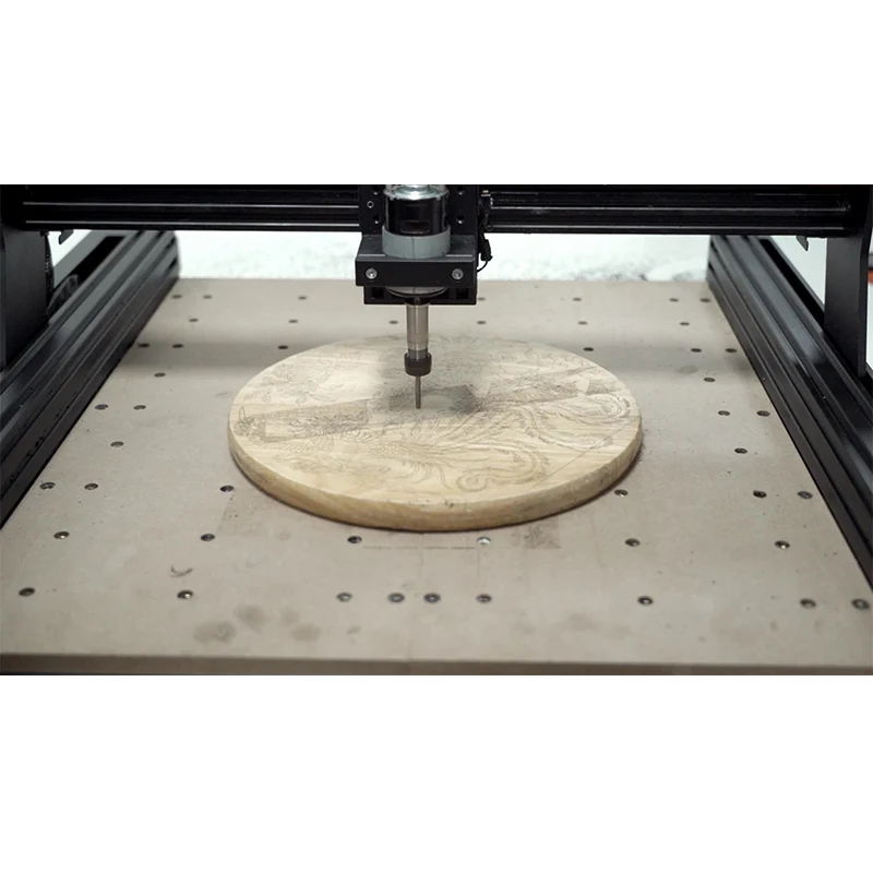 TTC450 全アルミフレーム CNC フライス盤レーザー彫刻 CNC ルーター MDF PVC エポキシ木材金属彫刻切断