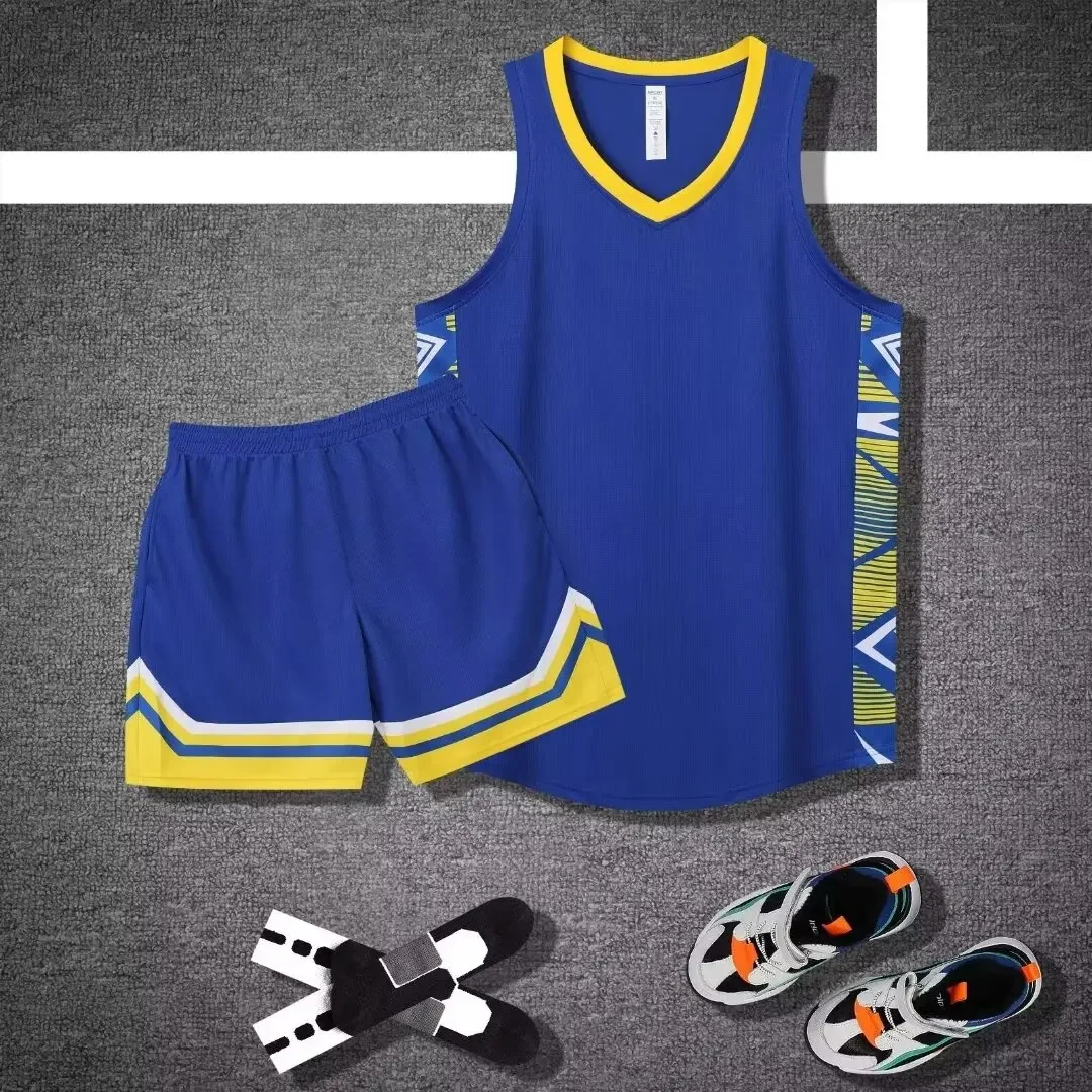 Nuovo 24 25 kit sportivo da uomo Fans maglie da basket uomini e bambini game team manica corta uniforme da allenamento gilet e pantaloncini 1024