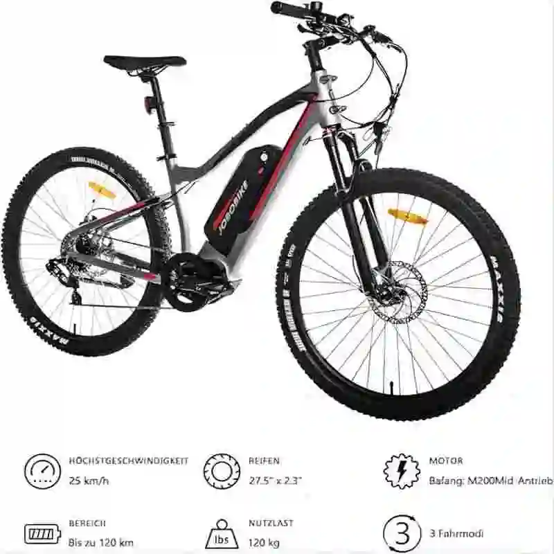 

E-Bike City 26 Inch Lithium Ion Battery 36 V 13 Ah 250 W