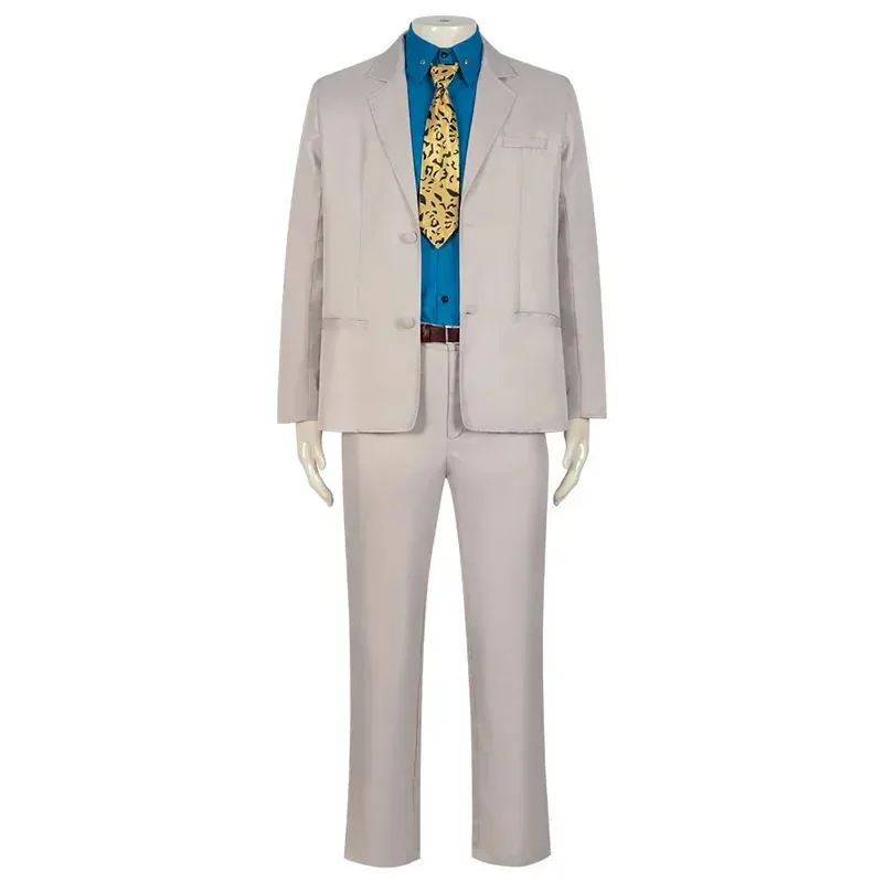 Disfraz de Anime Jujutsu Kaisen Nanami Kento, traje para hombre, camisa, pantalones, baile de maquillaje, disfraz de actuación de Carnaval, conjunto de fiesta