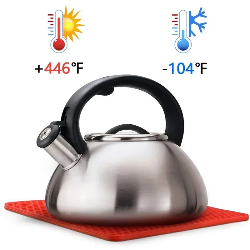 

Kitchen Pots Heat Resistant Mat Insulated placemat Multipurpose Kitchen Things Non-slip Pad Pot Holder Trivet Mats for Hot Pans