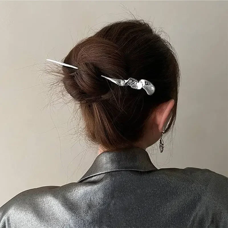 2023 new Chinese style hair sticks vintage chopstick haircut women hair clip pin header wedding headdress jewelry accessories