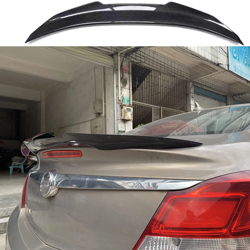 

Apply Buick Regal Opel 2009-2013 Modified True Carbon Fiber Rear Spoiler True Carbon Fiber Rear Wing Spoiler Trunk Trim