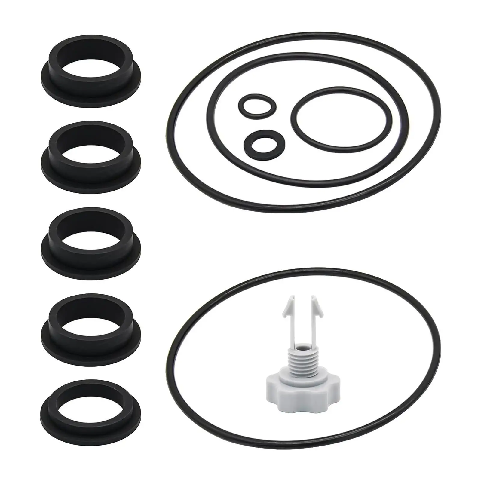 Sand Filter Pump Seal Gasket Parts O Rings Kit for above Ground Pools Replacement Swimming Pool Accessories Easy to Install