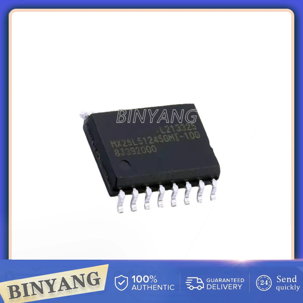 

5pcs/lot MX25L51245GMI-10G New In Stock SOP16 Encapsulation