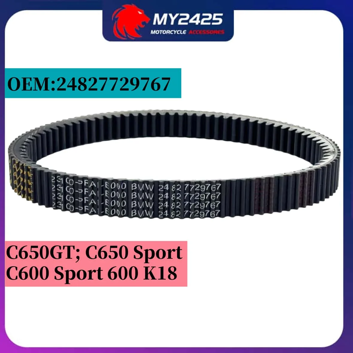 

Kevlar 894x32.5 Clutch Drive Belt For BMW C650GT C600 C650 Sport C600 Sport 600 K18 C650 Sport C650GT 894 32.5 24827729767