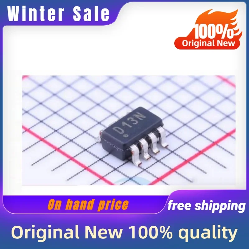 5 قطعة جديد الأصلي DAC7513 DAC7513N D13N SOT23-8 سلع ذات جودة عالية