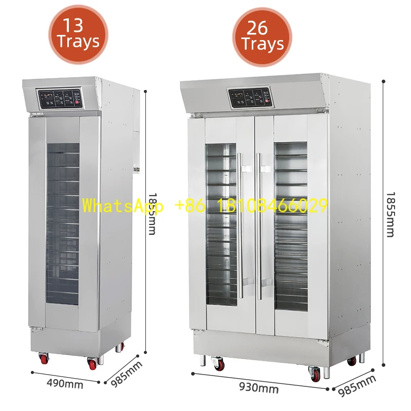 

Коробка для ферментации, пароварка, коробка для ферментации, 26 противней, коммерческая выпечка хлеба