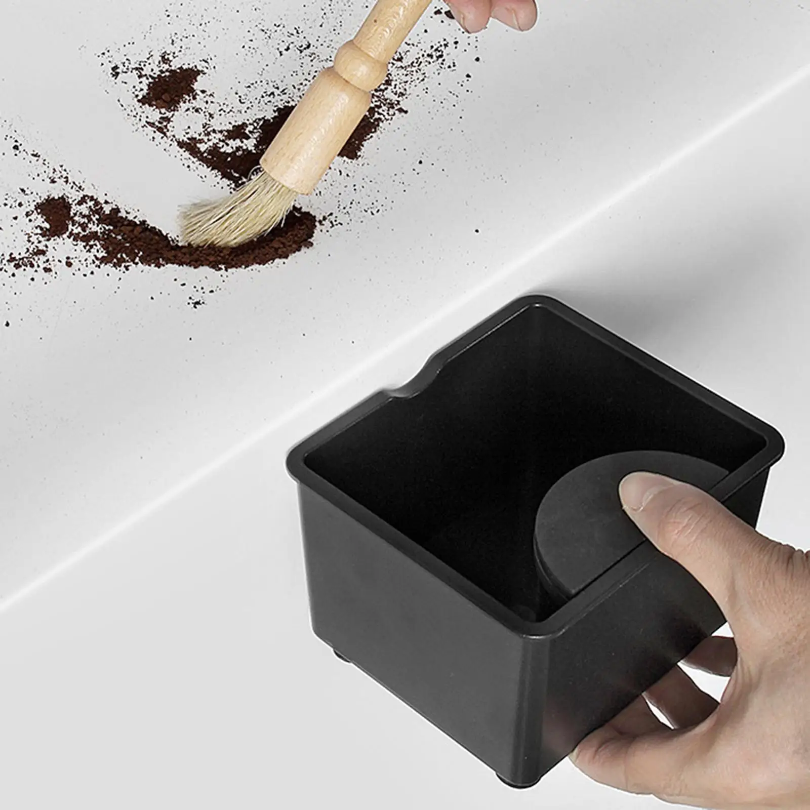 Contenedor de café Barista Knock Bin Accesorio para cafetería Contenedor de hotel