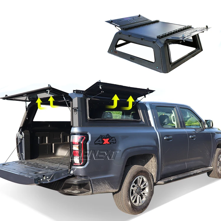 

Двойная кабина Hardtop Topper Camper 4x4 Пикап-кровать с алюминиевым навесом Ranger Raptor для Ford Ranger Canopy Maverick Topper