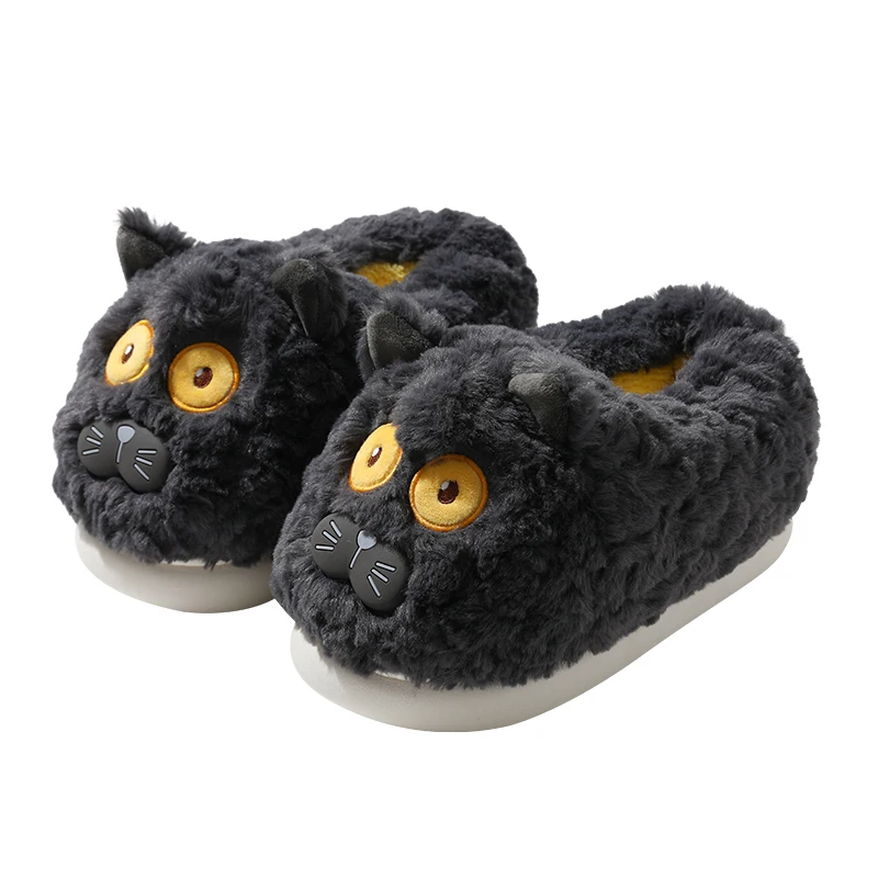 Cartoon Cotton Shoes For Women's Winter Home slippers Couple Cotton Slippers 2024 New Home Indoor Winter Men's Warm Slippers