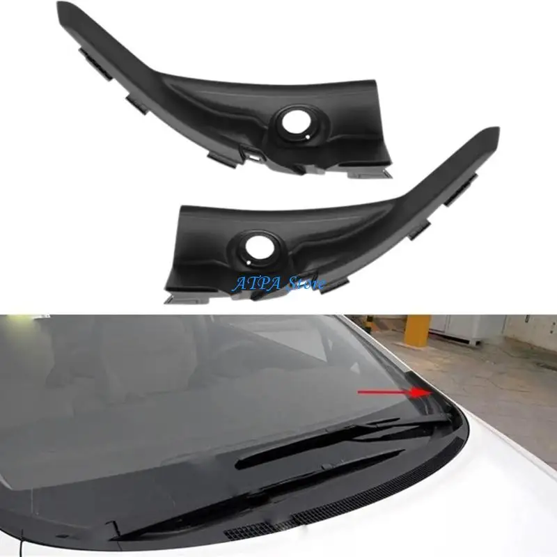 U13C Side Trim Cover Lid Windshield Wrap Corner Trim for 9th 74220-TR0-A00 4