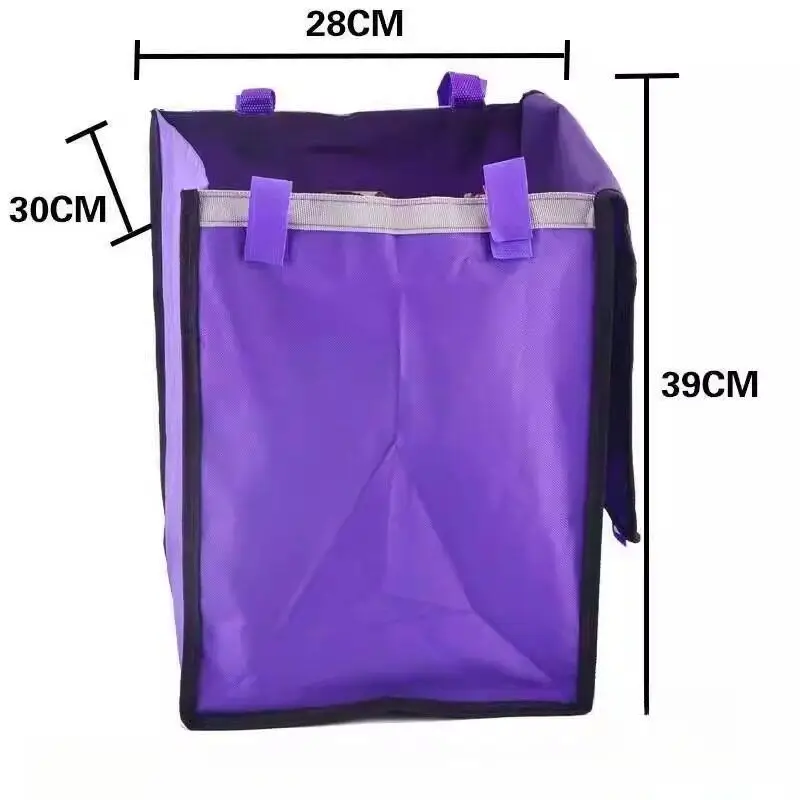 

Portable Oxford Cloth Shopping Cart Bag Inner Bag Vegetable Buying Lightweight Trailer Hand Pushcart Household Storage Organizer