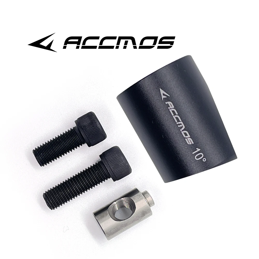 Archery Stabilizer Quick Disconnect, Compound Bow Quick Release, Target Shooting Accessories, 0 °, 5 °, 8 °, 10 °, 1Pc